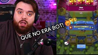 Ibai pierde contra un bot en Clash Royale *SE ENFADA MUCHO*