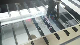 400*600mm laser engraving cutting machine with Ruida 6445G