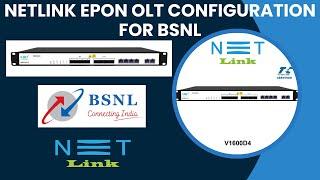 Netlink OLT Configuration for BSNL Service | Step-by-Step Guide