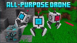 All-Purpose Drone | Add-On | Minecraft PE Bedrock 1.21++