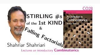 CO28 Stirling #s of 1st Kind & Expansion of Falling Factorials