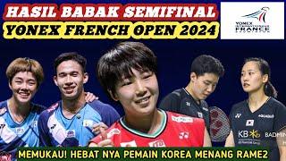 Hasil Semua Sektor Semifinal Badminton Yonex French Open 2024 Hari Ini