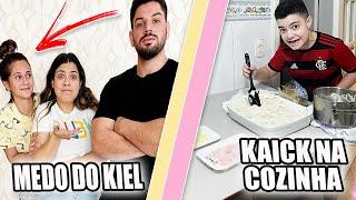 AFILHADA TEM MEDO DO MEU MARIDO * Kaick fez o Jantar! | Kathy Castricini