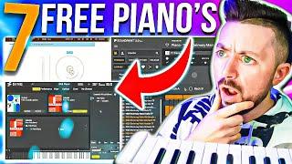 TOP 7 FREE PIANO VST PLUGINS in 2023 (The Only Ones You Need)