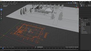 Videoguide - Import Autocad and Revit in Blender, DWG, DXF, AI, C4D, Vector Graphics for CAD and BIM