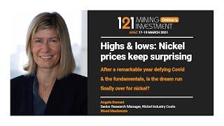 Highs & Lows - Nickel Prices Keep Surprising: Angela Durrant, Wood Mackenzie