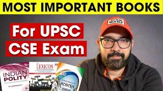 Most Important Books For IAS Exam Preparation | Booklist For UPSC CSE