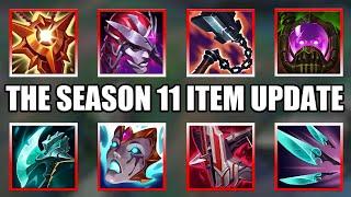 SEASON 11 ITEM UPDATE! TIPS & MY TAKE ON ALL THE NEW ITEMS! - League of legends