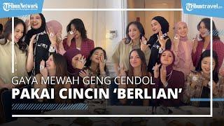 Gaya Mewah Geng Cendol saat Kumpul Makan Siang Bersama, Pamer Pakai Cincin 'Berlian' Raksasa