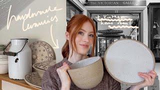 MY HANDMADE CERAMIC WORK & COME VINTAGE HOME SHOPPING WITH ME! | MsRosieBea