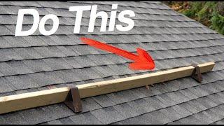 How To Use A 2x4 As A Roof Jack (Roofing Tips and Tricks)