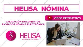 Helisa Nómina: Validación de documentos enviados Nómina Electrónica