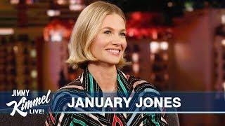 January Jones & Jimmy Kimmel Have Seen UFOs