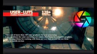 Camera-LUTs 128+ Pack for Unity