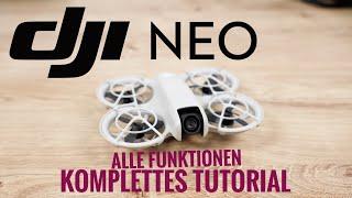 DJI NEO - alle Funktionen - komplettes Tutorial Drohne Deutsch