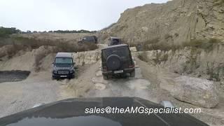 The New 2018 Mercedes G63 AMG / G500 Crazy Off-Road Test in a Rock Quarry !