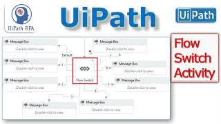 UiPath Flow Switch Activity|UiPath RPA Tutorial