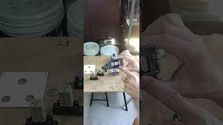 1264.DIY:MR.TDJLP. HIMEL HDC6-12 MAGNETIC CONTACTOR shown and removing of its IRON CORE