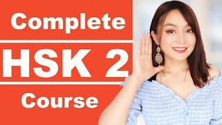 Chinese HSK2 complete course( 150 HSK 2 words+useful sentences+grammar explanation+listening)