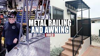 Outdoor Metal Railing & Awning Build | JIMBO'S GARAGE