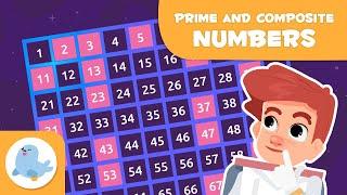 PRIME AND COMPOSITE NUMBERS for Kids  What are Prime Numbers? 🪐 MATH for Kids