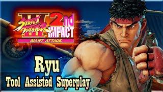 【TAS】STREET FIGHTER III: 2ND IMPACT - RYU