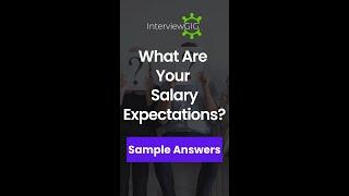 Interview Question 8: What Are Your Salary Expectations? -Best Answers for Freshers #shorts