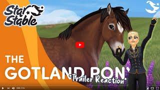 Star Stable Reacting to the Official GOTLAND PONY Trailer 