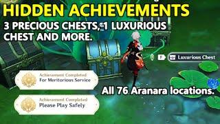 [Version 3.0 Guides]All 76 Aranara Locations - Hidden Achievements And Unlock Chests For Collecting.