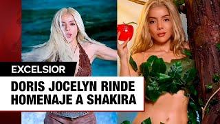 Doris Jocelyn rinde homenaje a Shakira con un trend viral en TikTok; está conquistando las redes