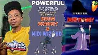 Making HipHop with Drum Monkey & Unison Midi Wizard | HipHop Loops