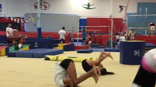 Preteen Gymnastics Class With Coach Ita