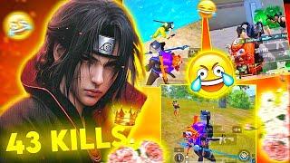 BGMI /PUBG GAMEPLAY 43 FINISHES  | WHEN ITACHI OUT OF CONTROL  @iTachiPlays9