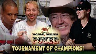 Historic World Series of Poker Final Table with Daniel Negreanu, Phil Ivey, Phil Hellmuth & Brunson!