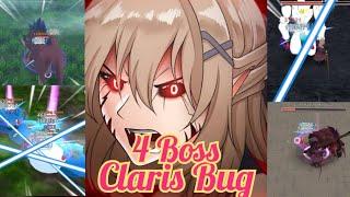 Epic Conquest 2: Claris Bug vs 4 Bosses!