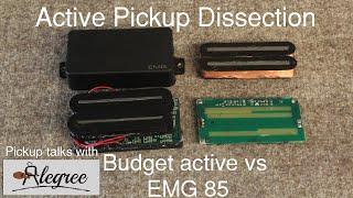 Dissecting an EMG 85 and comparing how it's built to a budget equivalent