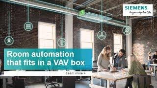 Room automation that fits in a VAV box