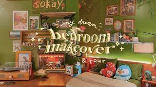 EXTREME BEDROOM MAKEOVER & TOUR  decorating my dream space