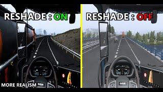 ETS 2 | V1.41 More Realism  With BEST Graphics Mod + Reshade ULTRA HDR