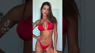 Hot Sexy Model Leidy Amelia Bikini Tiktok  #shorts