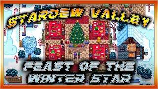 Let's Play STARDEW VALLEY | Feast of the Winter Star and prepping the Farm for Spring of Year 4