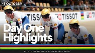 Day 1 Highlights | 2024 Tissot UCI Track World Championships