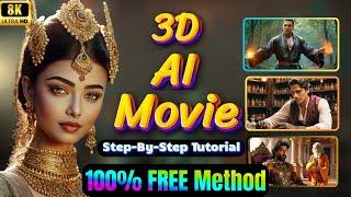 Make a Full  Mythological AI Movie with FREE AI Tools: Complete Course