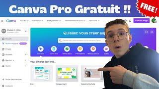 COMMENT AVOIR CANVA PRO GRATUIT EN 2024 