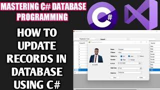 How to Update Records in Database in C# Visual Studio | Edit / Update Data in Sql Server Using C#