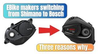 Ebike brands switching from Shimano to Bosch, Bike Inventory update, Ebike Access in National Forest