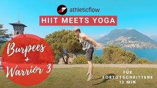 athleticflow COMPLETE Workout in LUGANO | HIIT + YOGA | Burpees & Balance Training | fortgeschritten