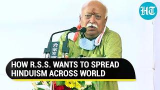 'We've to give Hindu religion to entire world...': RSS chief Mohan Bhagwat on teaching 'how to live'