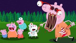 Peppa Zombie Apocalypse, Zombies Appear At The Forest‍️ | Peppa Pig Funny Animation