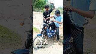 BIKE ROBARY with help of bike owner in GANDRAI village